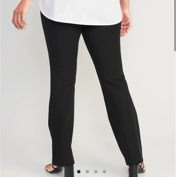 Maternity Side Panel Pixie Flare Pants Old Navy - Picture 3 of 6